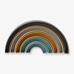 Arc-en-ciel à Empiler - MUSHIE Jaune - Mushie