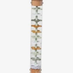 Bâton De Pluie Géant HANOÏ En Bois FSC® Vert Moyen Uni Avec Decor - Vertbaudet