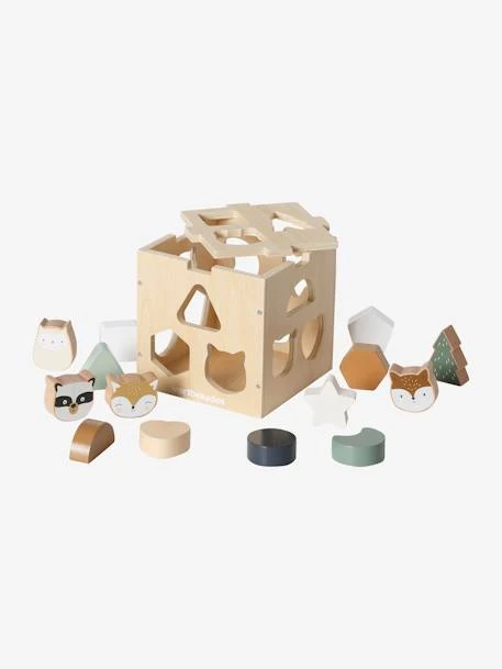 Boîte Des Animaux à Encastrer GREEN FOREST En Bois FSC® Multicolore - Vertbaudet – Image 3