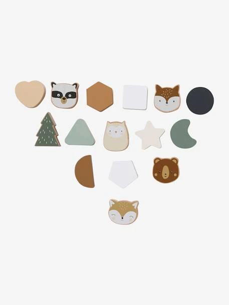 Boîte Des Animaux à Encastrer GREEN FOREST En Bois FSC® Multicolore - Vertbaudet – Image 5