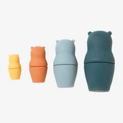 Boites Gigognes Ours En Silicone Multicolor - Vertbaudet