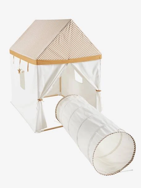 Cabane Maison En Tissu Multicolore - Vertbaudet 3 Cabane Maison En Tissu Multicolore - Vertbaudet – Image 3