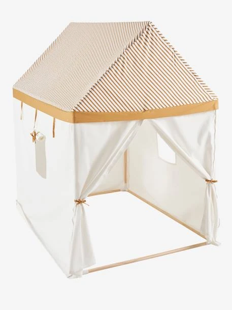 Cabane Maison En Tissu Multicolore - Vertbaudet 1 Cabane Maison En Tissu Multicolore - Vertbaudet
