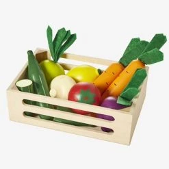 Cagette De Légumes Pour Dinette En Bois FSC® Multicolore - Vertbaudet