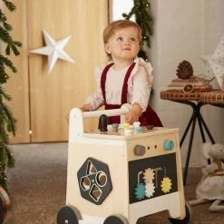 Chariot De Marche Bricolage En Bois FSC® Beige - Vertbaudet