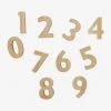 Chiffres En Bambou Beige - Vertbaudet