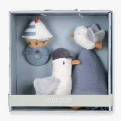 Coffret Cadeau Mouette Sailors Bay - LITTLE DUTCH Bleu Grisé - Little Dutch