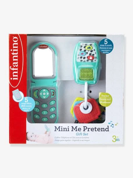 Coffret Téléphone Et Clé électroniques Infantino Multicolor - Infantino – Image 3
