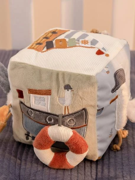 Cube D'Éveil Mouette Sailors Bay - LITTLE DUTCH Bleu Grisé - Little Dutch – Image 3