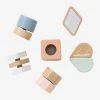 Cubes Sensoriels En Bois FSC® Multicolore - Vertbaudet