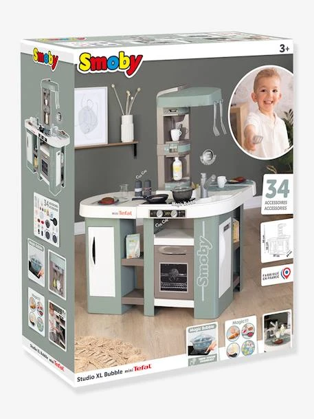 Cuisine Tefal XL Studio Bubble - SMOBY Blanc - Smoby – Image 2