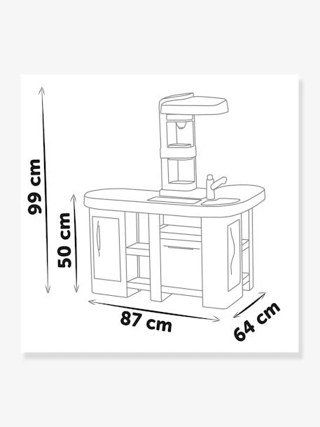 Cuisine Tefal XL Studio Bubble - SMOBY Blanc - Smoby – Image 5