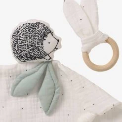 Doudou Carré En Coton Bio* Et Polyester + Hochet Rond LOVELY NATURE Blanc Moyen Uni Avec Decor - Vertbaudet 5 Doudou Carré En Coton Bio* Et Polyester + Hochet Rond LOVELY NATURE Blanc Moyen Uni Avec Decor - Vertbaudet -Vertbaudet shop doudou carre en coton bio et polyester hochet rond lovely nature 2