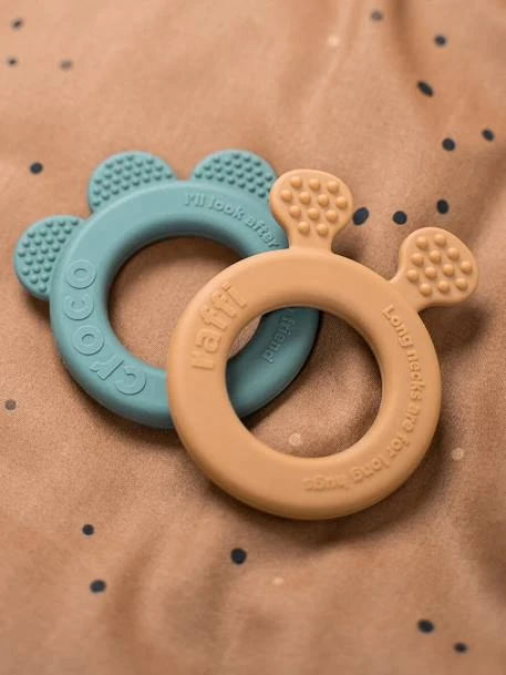 Doudou Plat Attache Sucette - DONE BY DEER Moutarde - Done By Deer – Image 4