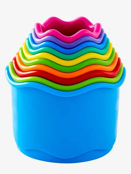 Gobelets De Bain En Plastique à Empiler Multicolore - Vertbaudet – Image 2
