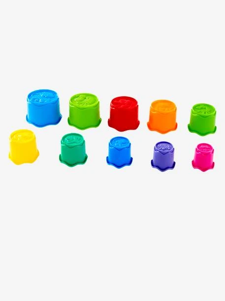 Gobelets De Bain En Plastique à Empiler Multicolore - Vertbaudet – Image 5
