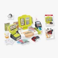 Grande Caisse Enregistreuse - SMOBY Vert - Smoby -Vertbaudet shop grande caisse enregistreuse smoby 4
