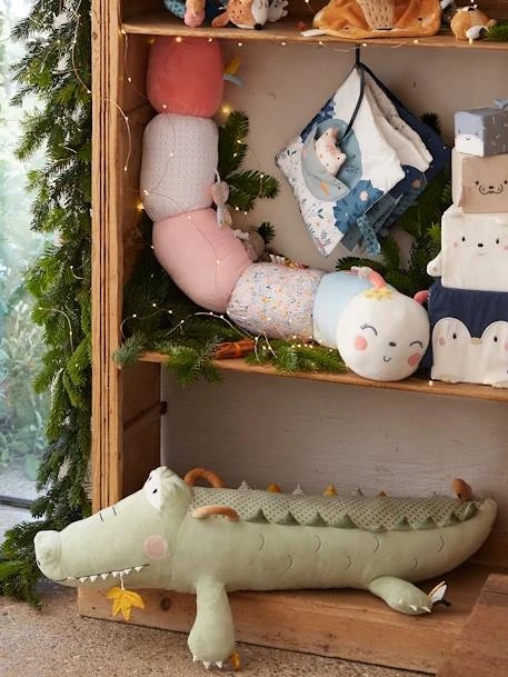 Grande Peluche D'activités Crocodile Vert - Vertbaudet – Image 2