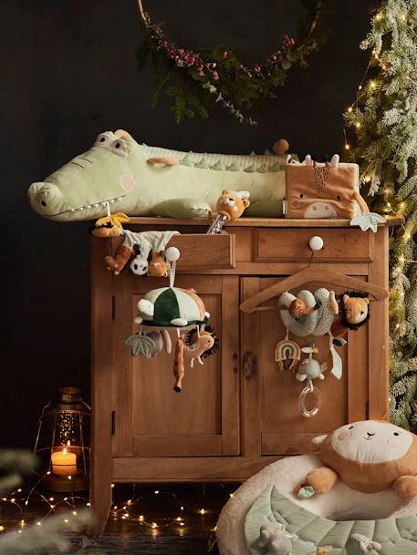 Grande Peluche D'activités Crocodile Vert - Vertbaudet – Image 3