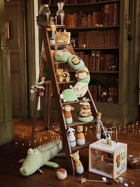 Grande Peluche D'activités Crocodile Vert - Vertbaudet – Image 5