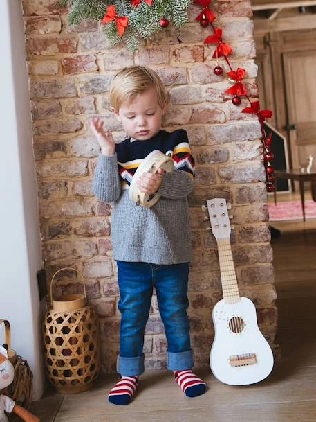 Guitare En Bois FSC® Blanc - Vertbaudet – Image 2