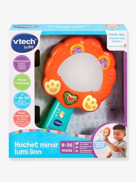 Hochet Miroir Lumi VTECH Orange - Toutes Les Marques – Image 2