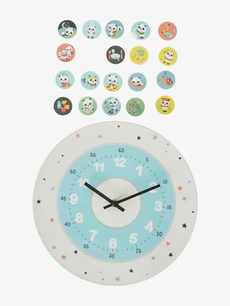 Horloge De La Journée Avec Magnets En Bois FSC® Multicolore - Vertbaudet – Image 3