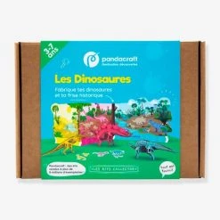 Kit Collector Les Dinosaures 3/7 Ans PANDACRAFT Bleu - Pandacraft