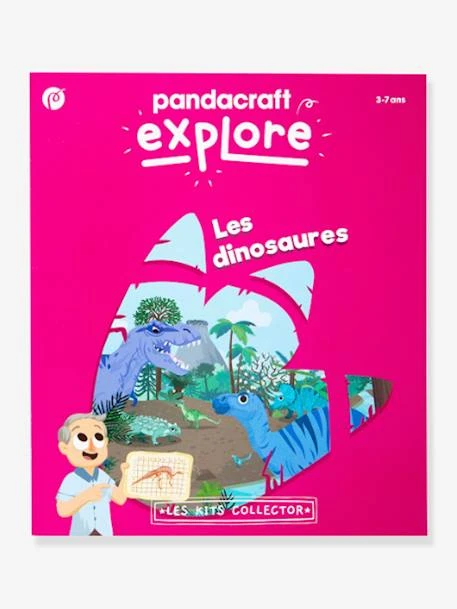 Kit Collector Les Dinosaures 3/7 Ans PANDACRAFT Bleu - Pandacraft – Image 4