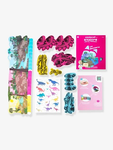 Kit Collector Les Dinosaures 3/7 Ans PANDACRAFT Bleu - Pandacraft – Image 6