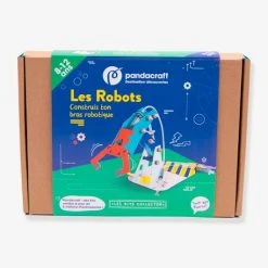 Kit Collector Les Robots 8/12 Ans PANDACRAFT Bleu - Pandacraft