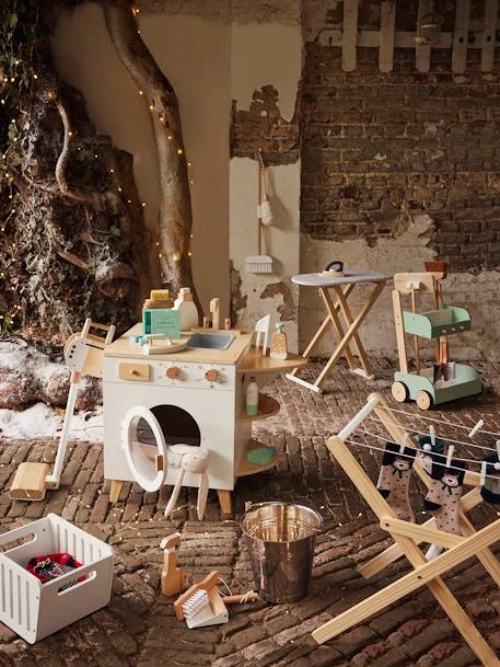 Kit Produits Ménagers En Bois FSC® Blanc - Vertbaudet – Image 6