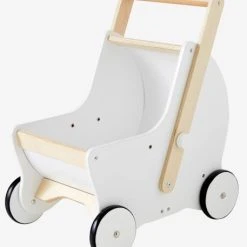 Landau De Marche 2 En 1 En Bois FSC® Rose - Vertbaudet