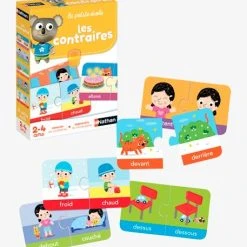 Les Contraires NATHAN Multicolore - Nathan