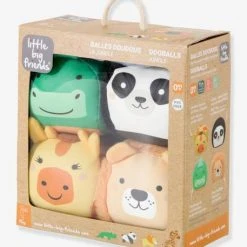 Les Dooballs - Set De 4 Balles Doudous - BABYTOLOVE Multicolore - 353 8 Les Dooballs - Set De 4 Balles Doudous - BABYTOLOVE Multicolore - 353 -Vertbaudet shop les dooballs set de 4 balles doudous babytolove 2