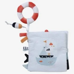 Livre D'éveil Accordéon LEON SUR LE PONTON Multicolore - Vertbaudet