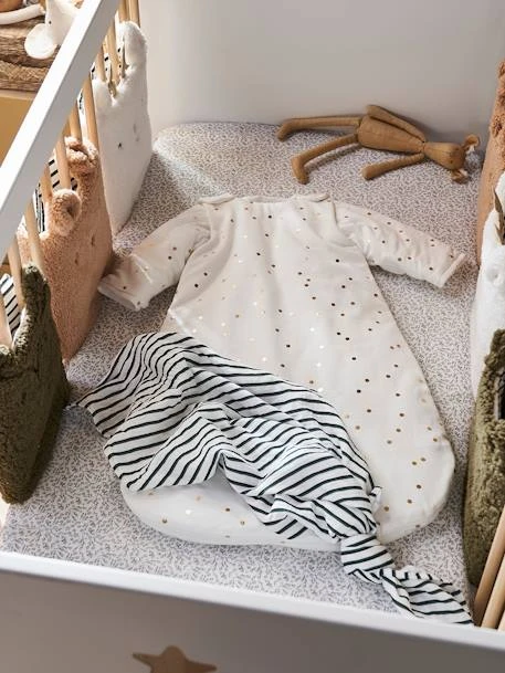 Lot De 3 Langes GREEN FOREST écru / Multicolore - Vertbaudet – Image 3