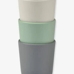 Lot De 3 Verres En Silicone BEABA Multicolore - Beaba