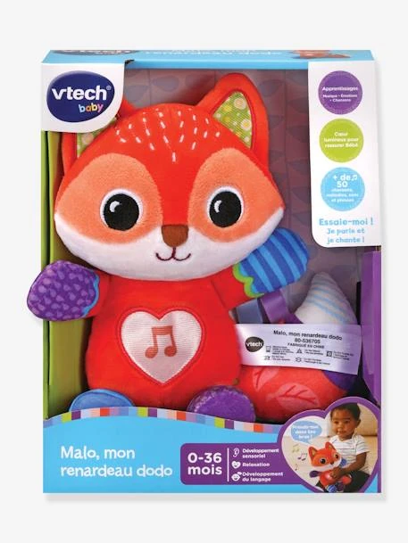 Malo Mon Renardeau Dodo - VTECH Multicolor - Toutes Les Marques – Image 2