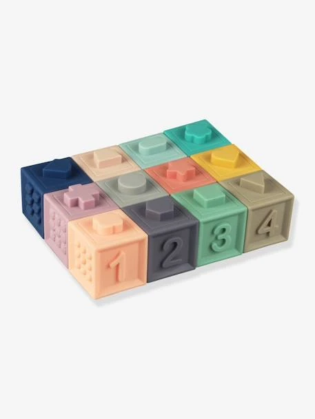 Mes Premiers Cubes éducatifs - Babytolove Pastel Multicolore - Baby To Love – Image 2