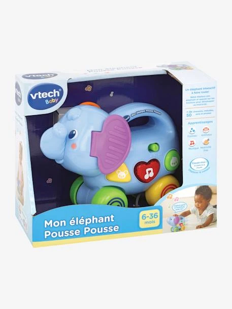 Mon éléphant Pousse Pousse VTECH Multicolore - Toutes Les Marques – Image 4