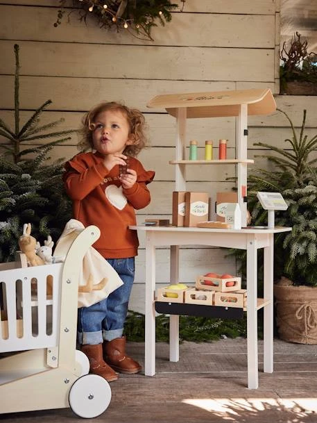 Mon Petit Marché Bio En Bois FSC® Multicolore - Vertbaudet – Image 2