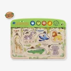 Mon Premier Puzzle Interactif Des Animaux - VTECH Marron - Toutes Les Marques