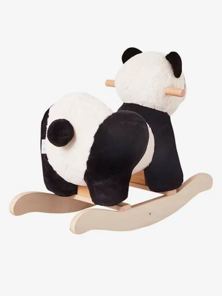 Panda à Bascule Bébé En Bois FSC® Blanc - Vertbaudet – Image 3