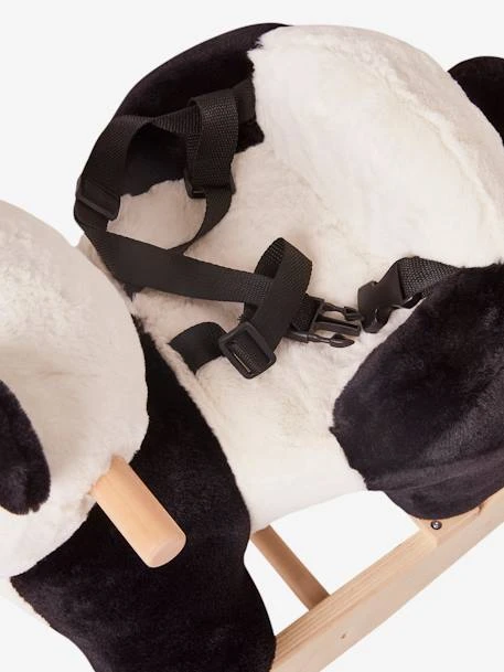 Panda à Bascule Bébé En Bois FSC® Blanc - Vertbaudet – Image 4