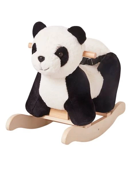 Panda à Bascule Bébé En Bois FSC® Blanc - Vertbaudet – Image 5