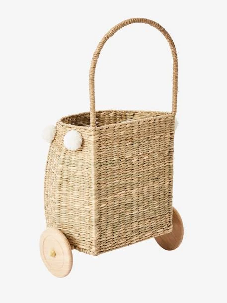 Panier à Roulettes Herbier Blanc - Vertbaudet – Image 5