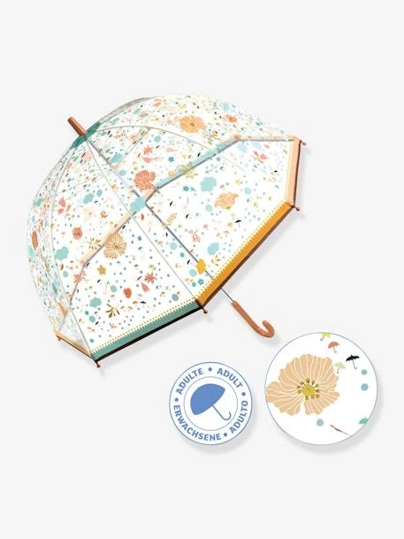 Parapluie Adulte Petites Fleurs DJECO Rose - Djeco