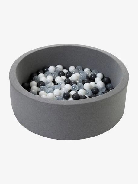 Parc à Balles En Mousse + 200 Balles Gris - Vertbaudet – Image 5