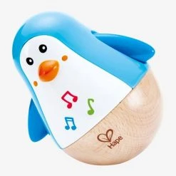 Pingouin Culbuto Musical HAPE Bleu - Hape
